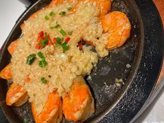 铁板烤虾-卯时·龙光雅宴·精致锡帮菜(惠山古镇店)