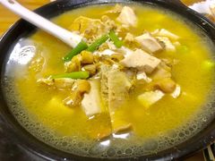 河蚌蒜苗豆腐-阿东农家菜(新场古镇下塘街店)