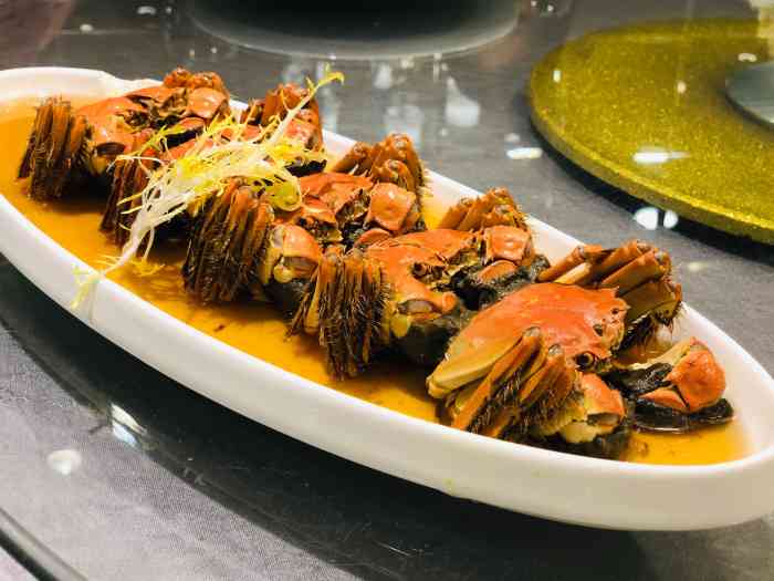 金锚传菜(新华路店)-"菜品口味还是不错的,花雕鸡挺好,金瓜海蜇.