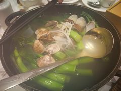 白贝泉水菜心-稻香酒家·33年老字号·港式粤菜(富邦中心店)