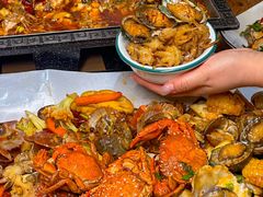 -东来菜馆•手抓海鲜家常菜•海鲜锅贴(鸽子窝店)