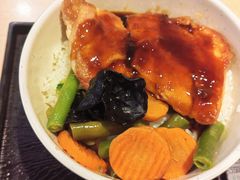 鲜蔬煎鸡肉丼-吉野家(上海美罗城店)