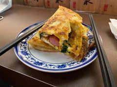 韭菜蛋饼-老客满蛋饼(双塔市集店)