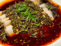 红香椿芽拌白肉-许家菜(望江店)