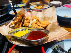 -明洞阿姨·韩式酱蟹烤肉·创意料理(三元桥店)