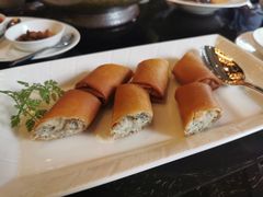 松露蟹肉春卷-北京四季酒店·采逸轩