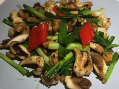沙姜爆八爪鱼-百味馆·粤菜·湛江菜(后海花园店)