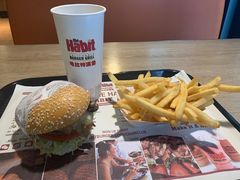波特菇牛肉特堡-The Habit Burger Grill 哈比特汉堡(复兴soho店)