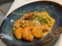 鮮蝦奶油蘑菇意粉-BE BRIGHT KITCHEN(正佳广场店)