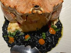 帝王蟹墨鱼汁饭-Osteria Garden 生蚝花园餐厅(原进贤路店)
