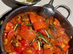 -贵州辣子鸡番茄鸡