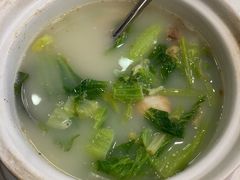 咸骨煲淋大芥菜-清心鸡沙田乳鸽店·非遗传承(粤垦路店)