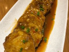 法式鹅肝酿藕饼-粤域茶餐厅