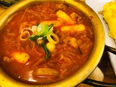 猪颈肉泡菜汤-金北顺大锅家(신사본점)