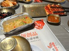 -草家酱蟹炭火烤肉店(珲春南路一店)