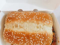 新奥尔良烤鸡腿堡STN-肯德基(应人石店)