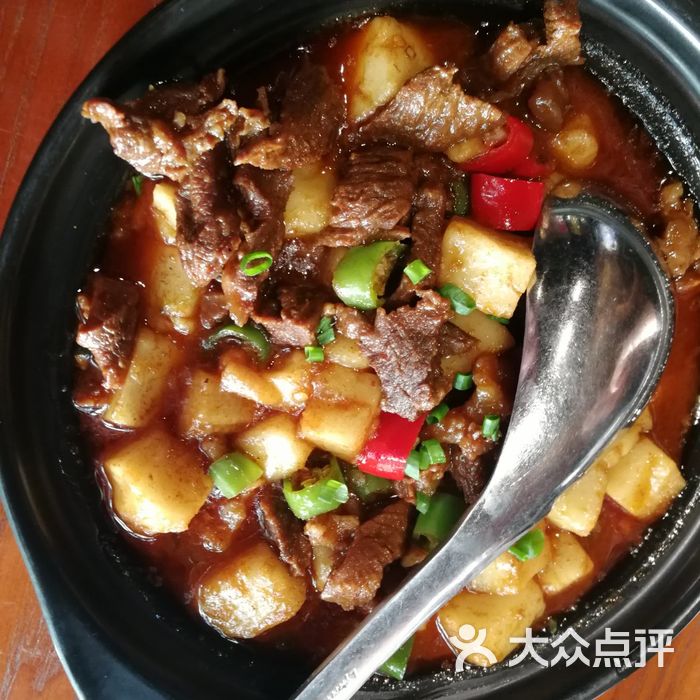金土地花园餐厅牛腩米豆腐图片-北京湖北菜/家常菜-大众点评网