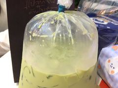 泰式手标绿奶茶-春莱·老挝咖啡·泰式奶茶(钟楼店)