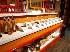 自助调料区-喜虾客大虾火锅(济宁龙贵购物广场店)