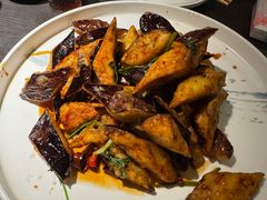 风味茄子-五谷丰登农家院·地道胶东菜·海鲜烧烤(威海店)