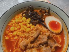 肥牛炼番茄米线-火山屋台(新街口店)