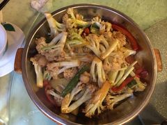 干锅花菜-乐口福家常菜馆(古庸路店)