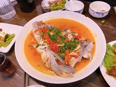 千岛湖大鱼头剁椒蒸-火龙堂·风味民间菜(文一路店)
