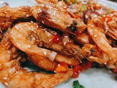 椒盐大虾-德顺斋爆肚涮肉馆·烧烤·羊蝎子·清真炒菜(马驹桥店)