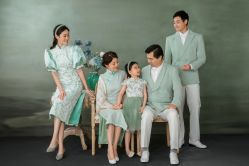-时光纪亲子全家福照相馆(静安店母女写真父母纪念照)
