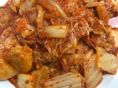 辣白菜炒五花肉-屋里家延边朝鲜族冷面(南园店)