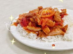 番茄猪扒饭-好好滋味茶餐厅