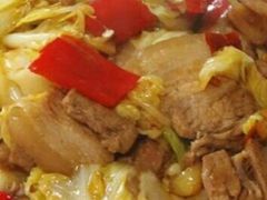 包菜炒回锅肉-衢州土菜馆(龚大塘店)