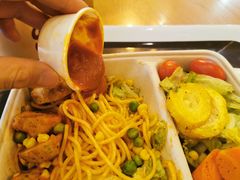 意面牛肉丸烤蔬菜热食沙拉-COSTA COFFEE(上海月星环球港店)