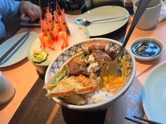 烤肉配照烧鹅肝盖饭-山葵家·创意料理(宁波来福士店)