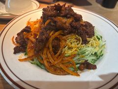 新疆黄面炒烤肉（凉面）-纳鲁孜·新疆特色餐厅(上海悦荟广场店)