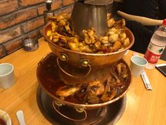 -超越炭火牛蛙火锅鸡(河东店)
