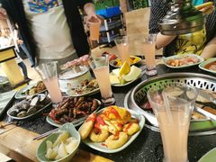 -釜御山海鲜烤肉火锅自助(新城市中心店)