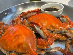 本地圆脐梭子蟹-必点海鲜·海肠捞饭大王(滨江道店)