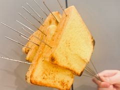 鸡蛋泡上面包-周记老沈阳焦火鸡架