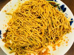 火山虾丝凉面-付掌柜在成都·热炒砂锅集(金禾店)