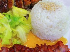 烧鸭瘦叉双拼饭-澳门陈光记烧味饭店(郎家园店)