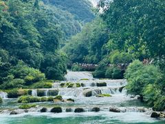 -小七孔景区-六十八级跌水瀑布