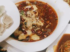 炝锅辣鱼片-老牌坊鲁菜名店(宽厚里店)