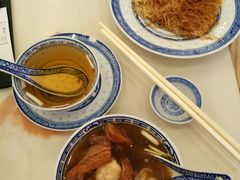 虾籽捞面，净牛筋云吞-香港麦奀云吞面世家(中山二路店)