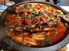 蒜香味烤鱼-鸣记脆皮烤鱼·海鲜烤鱼(三八广场店)