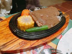 煎烤沙朗牛排套餐-尊品牛排(沙湾印象汇店)