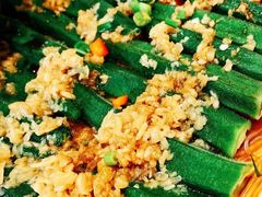 蒜蓉粉丝蒸秋葵-紫光园(劲松店)