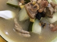猪手鸡脚煲冬瓜-玲玲美食宁辉店(葵蓬店)