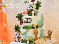 -卡比儿童蛋糕·心意定制·低脂零卡糖动物奶油FancyBALLOON(滨海店)