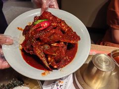-草家酱蟹炭火烤肉店(珲春南路一店)